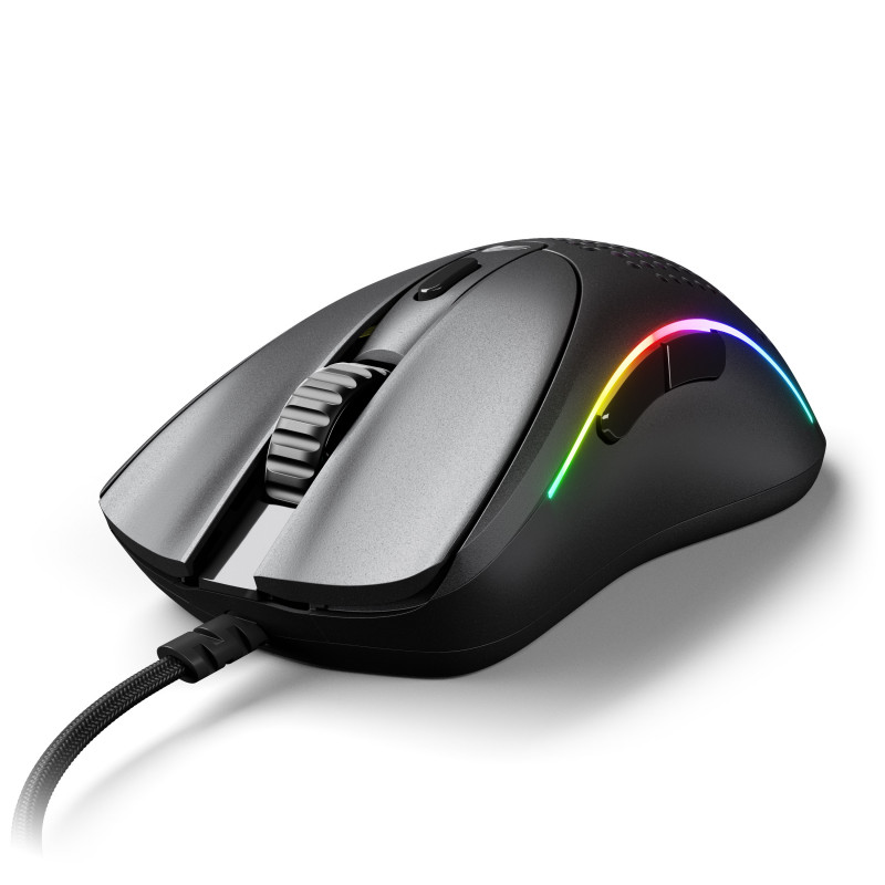 Glorious Model D 2 Vezetékes Gaming Egér 58g - Fekete (GLO-MS-DV2-MB)