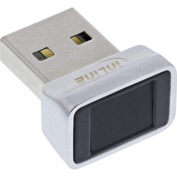 InLine 41360C lettore di impronte digitali USB 2.0 Multicolore