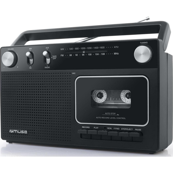 Radiocassette Grabador Portátil Muse M152RC