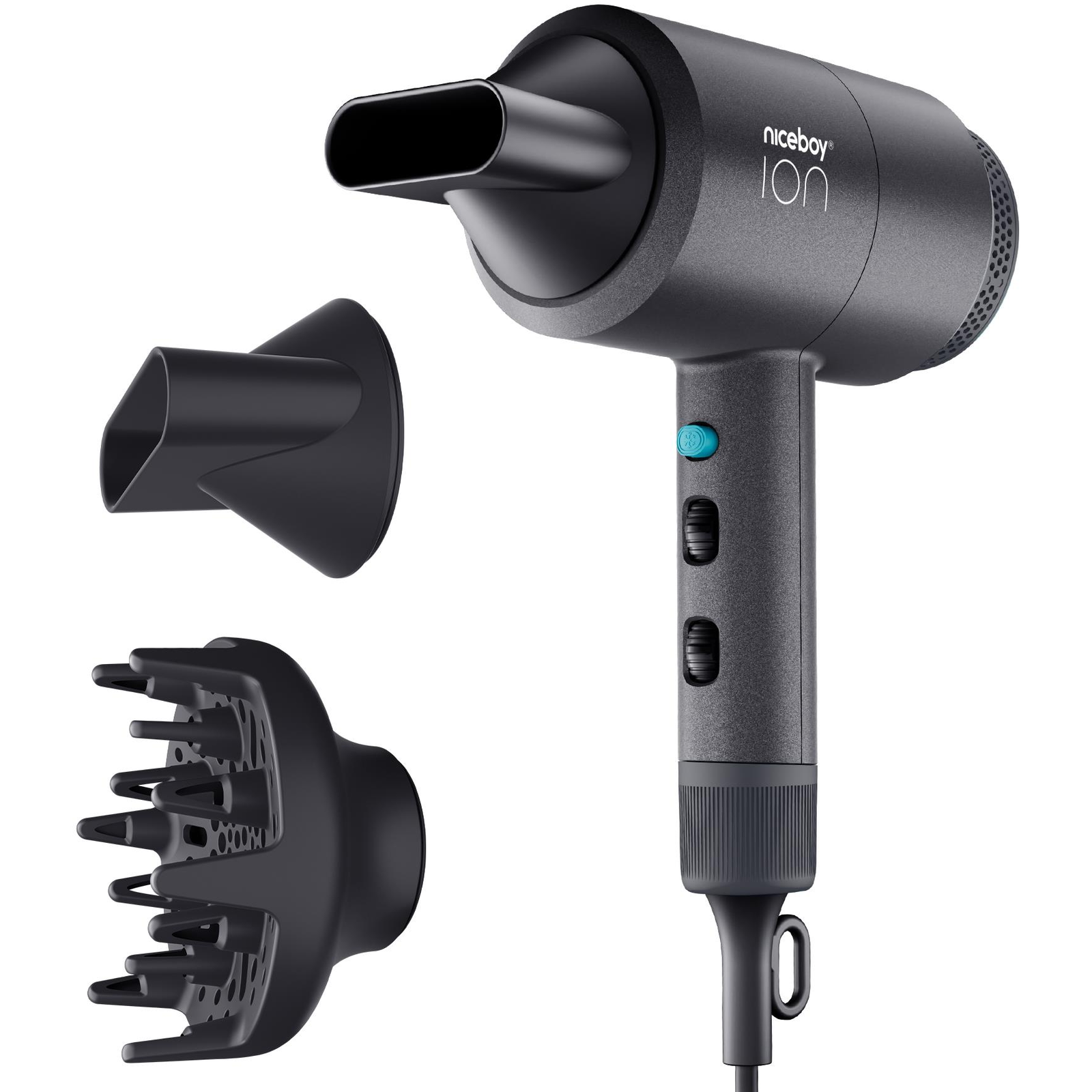 Niceboy ION AirSonic STAR 2100W ionizáló hajszárító diffúzorral (airsonic-star)