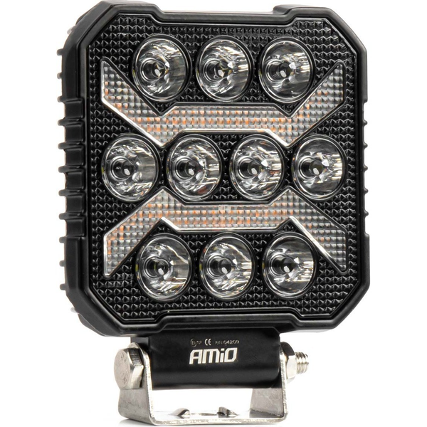 AMiO Lampa robocza szperacz led awl68 54w 6500k 10000lm 12v 24v amio-04209