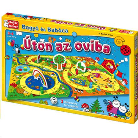 Keller & Mayer Bogyó és Babóca - Úton az oviba társasjáték (713038) (713038)