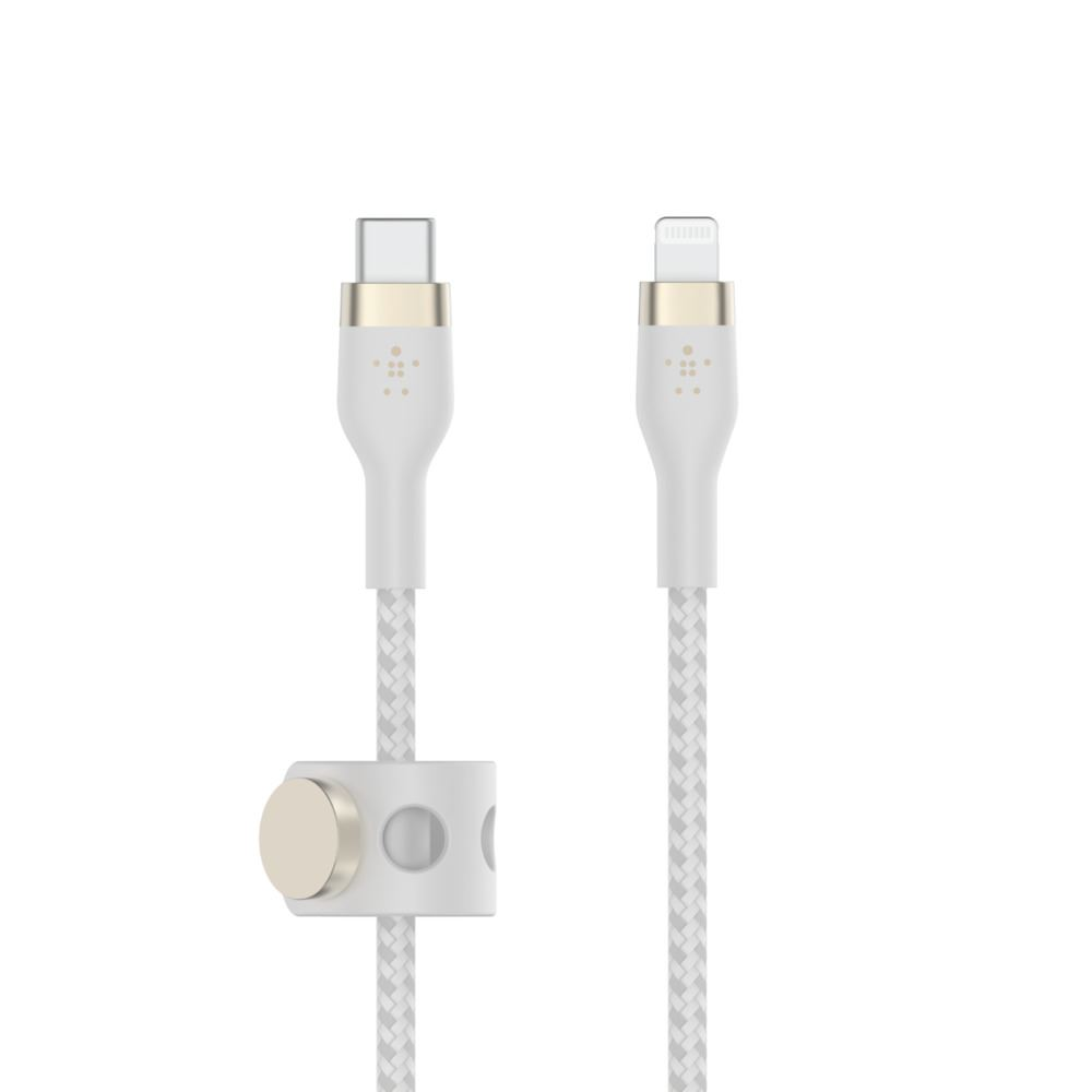 Belkin CAA011BT3MWH Lightning kábel 3 M Fehér (CAA011bt3MWH)