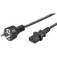 Microconnect PE020430 electriciteitssnoer Zwart 3 m Netstekker type F C13 stekker
