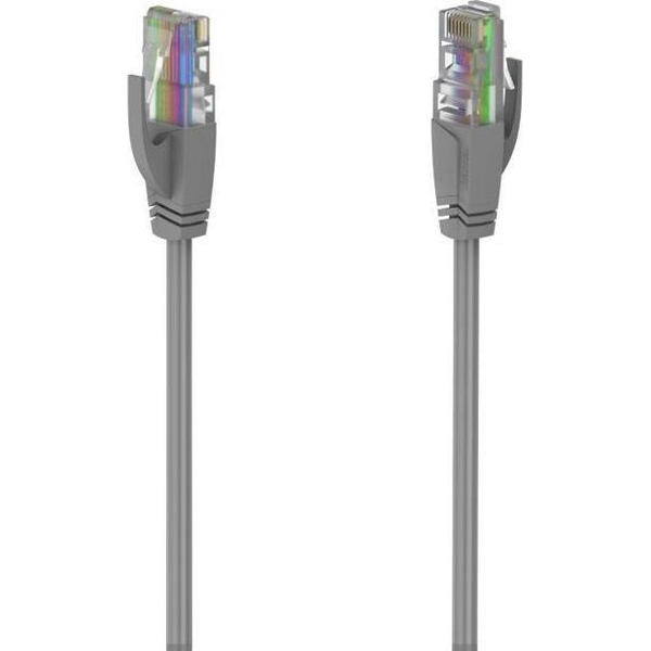 Hama 00200662 cavo di rete Grigio 1,5 m Cat5e U/UTP (UTP)