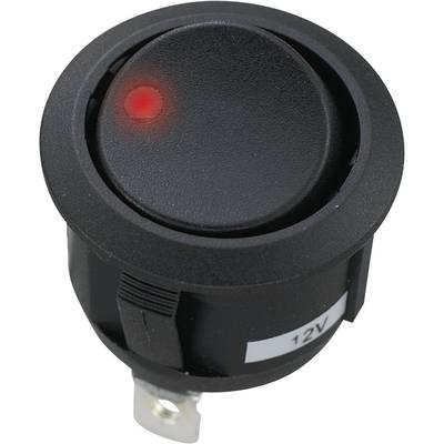 Billenőkapcsoló, LED, 12V/20A R13-112DL, Tru Components (1587931)