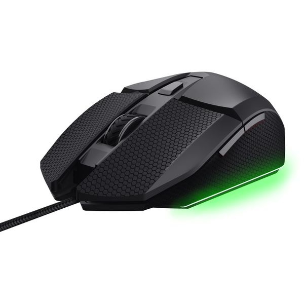 Trust GXT121 FELOX+ mouse Gaming Mano destra USB tipo A Ottico 10000 DPI