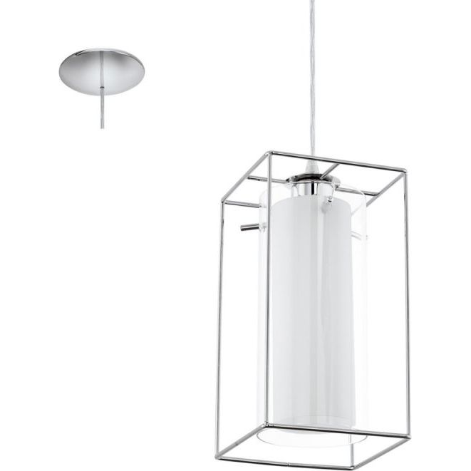 LED lámpa függeszték , mennyezeti , E27 , króm , EGLO , LONCINO , 94377 (94377)