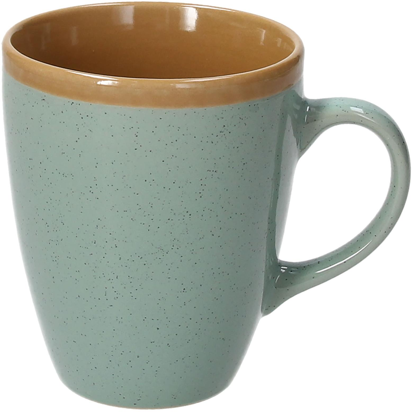 Tognana WOODY VERDE 6 darabos bögrekészlet, zöld, 380 ml (LS114385733)