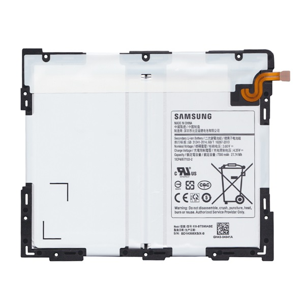 Samsung akku 7300mAh LI-ION  Galaxy Tab A 10.5 LTE (2018) SM-T595 / Galaxy Tab A 10.5 WIFI (2018) SM-T590 "Gigapack csomagolás" (EB-BT595ABE / GH43-04841A)