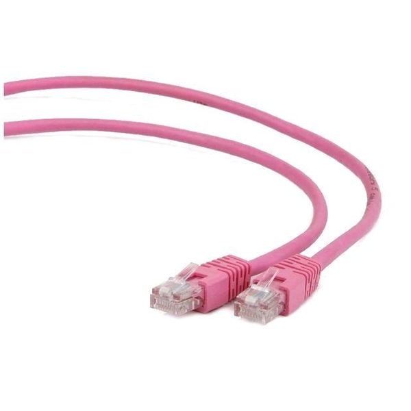 gembird CAT5e UTP-Patchkabel, pink, 5 m