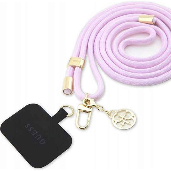  Guess Guess GUOUCNMG4EU Universal CBDY Cord pasek liliowy/lila Nylon 4G Metal Charm