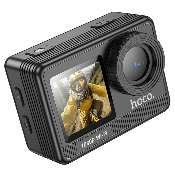 Hoco DV103 fekete  dual color képernyős sportkamera