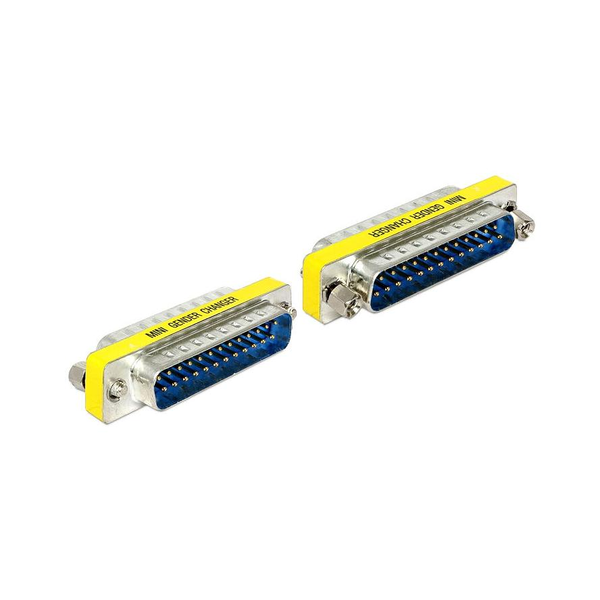 DELOCK Adapter D-Sub25 -> D-Sub25  St/St