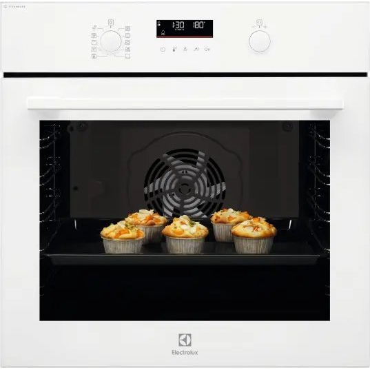 Gőzpárolós elektromos sütő Electrolux 600 SteamBake EOD6F77WV légkeverés