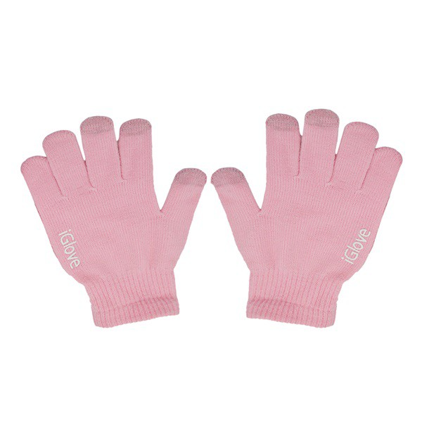 IGLOVE érintő kesztyű (kapacitív, unisex) RÓZSASZÍN (5996457597710)