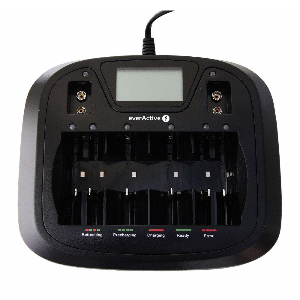 everActive NC900U AA/AAA/C/D/9V Li-ion Akkumulátor Töltő (NC900U)
