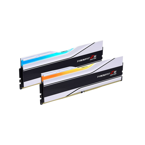 DIMM 32 GB DDR5-6000 (2x 16 GB) Dual-Kit (weiß, F5-6000J2636H16GX2-TZ5NRW, Trident Z5 NEO RGB, AMD EXPO)