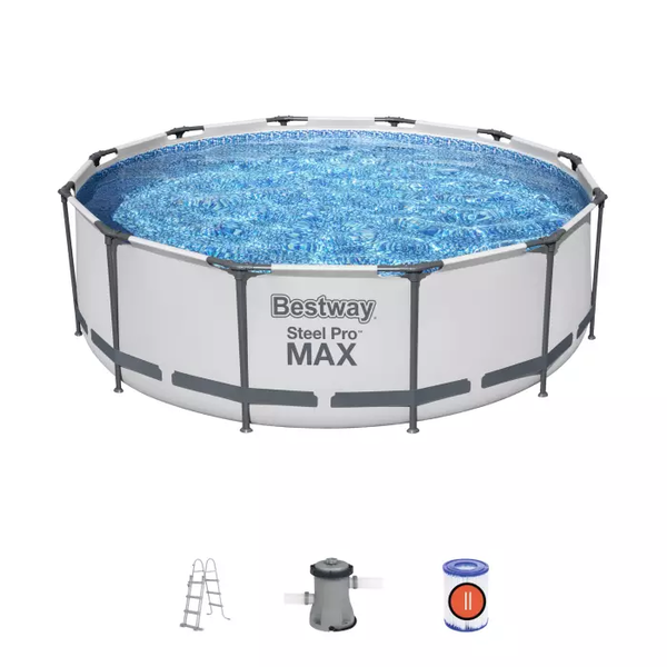 Bestway Steel Pro 56418 bovengronds zwembad Zwembad met frame 9150 l