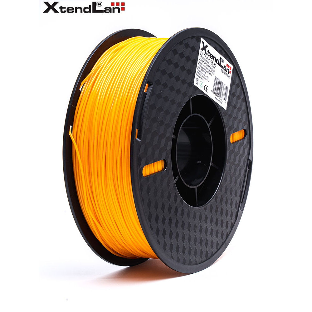 XtendLAN 3DF-TPU1.75-OR Filament TPU 1.75mm 1kg - Narancs (3DF-TPU1.75-OR 1KG)