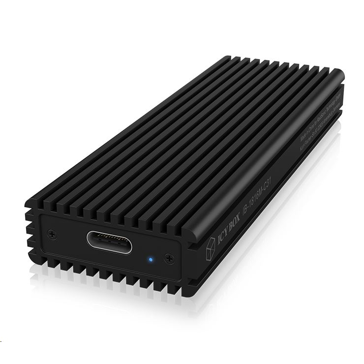 RaidSonic ICY BOX IB-1816M-C31 külső M.2 SSD ház fekete (IB-1816M-C31)