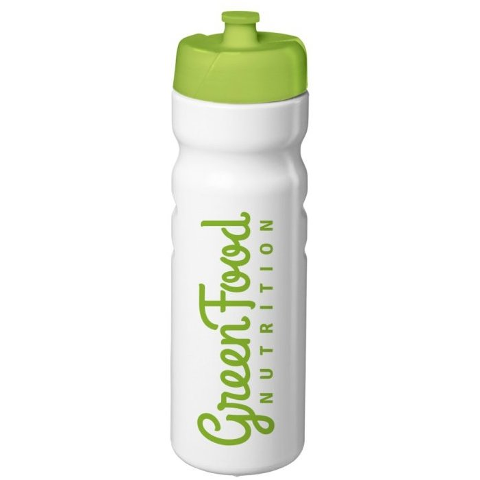 GreenFood Nutrition Drink bottle White/Green 750 ml, BIO-PE (8595722702346)