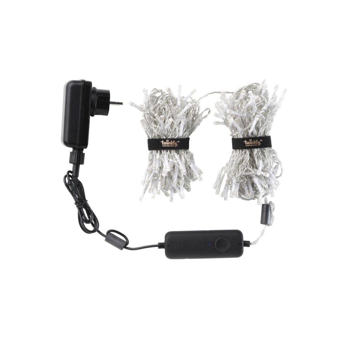 Twinkly Curtain okos beltéri és kültéri karácsonyfa LED fényfüzér (TWW210SPP-TEU)