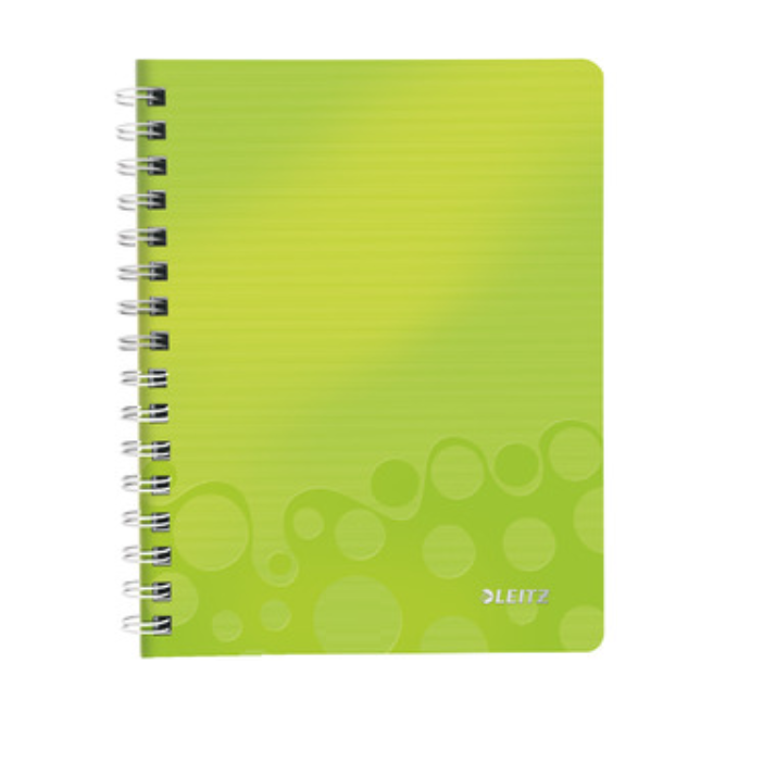 Leitz WOW jegyzettömb és jegyzetfüzet A5 80 lapok Zöld (46390054)