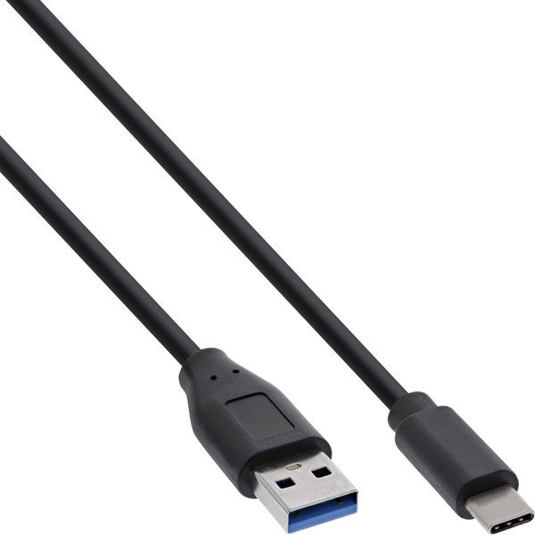 InLine B-35711 USB-kabel USB 3.2 Gen 2 (3.1 Gen 2) 1 m USB A USB C Zwart