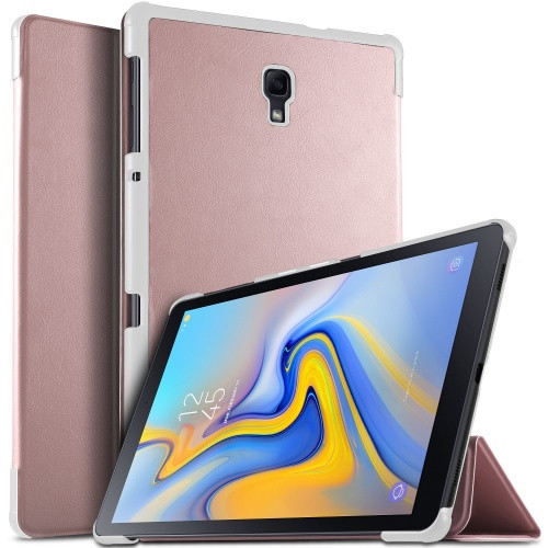Samsung Galaxy Tab A 10.5 (2018) SM-T590 / T595, mappa tok, Trifold, vörösarany (G79676)