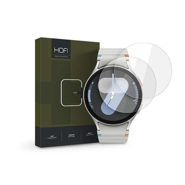 HOFI KALJENO STEKLO 2-PAKET ZA SAMSUNG GALAXY WATCH 4/5/6/7/FE 40MM CLEAR