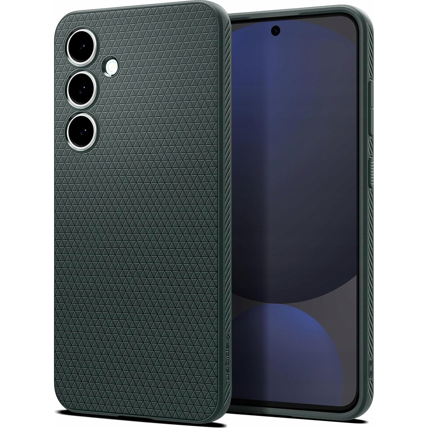 Spigen Liquid Air Samsung Galaxy S25 Telefon tok - Zöld (8809971238328-ACS09001)