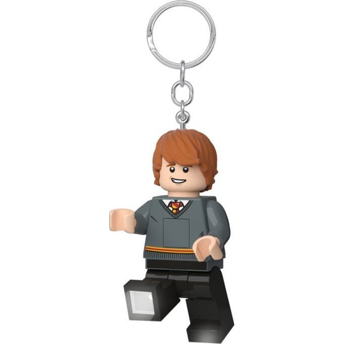 LEGO HARRY POTTER KĽÚČENKA BATERKA LED RON WEASLEY