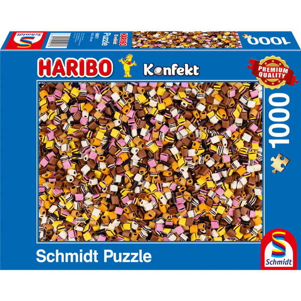 Puzzle Schmidt Spiele Haribo 1000 dílků Schmidt Spiele - Puzzle PQ Puzzle