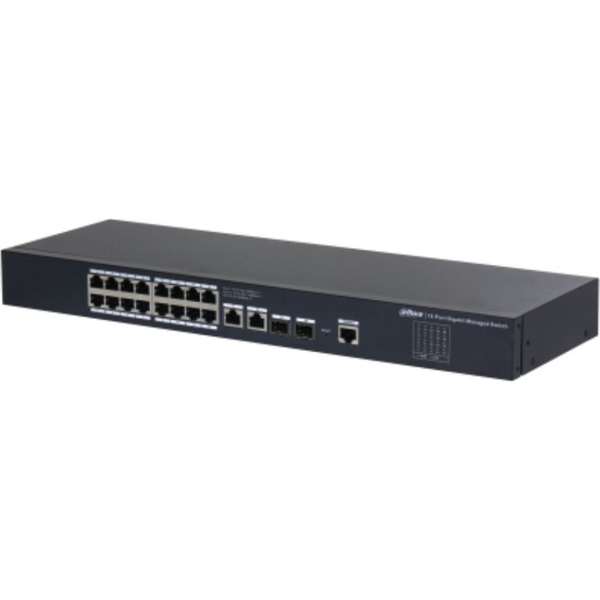 Dahua Technology SG4020 Managed L2 Gigabit Ethernet (10/100/1000) 1U Zwart
