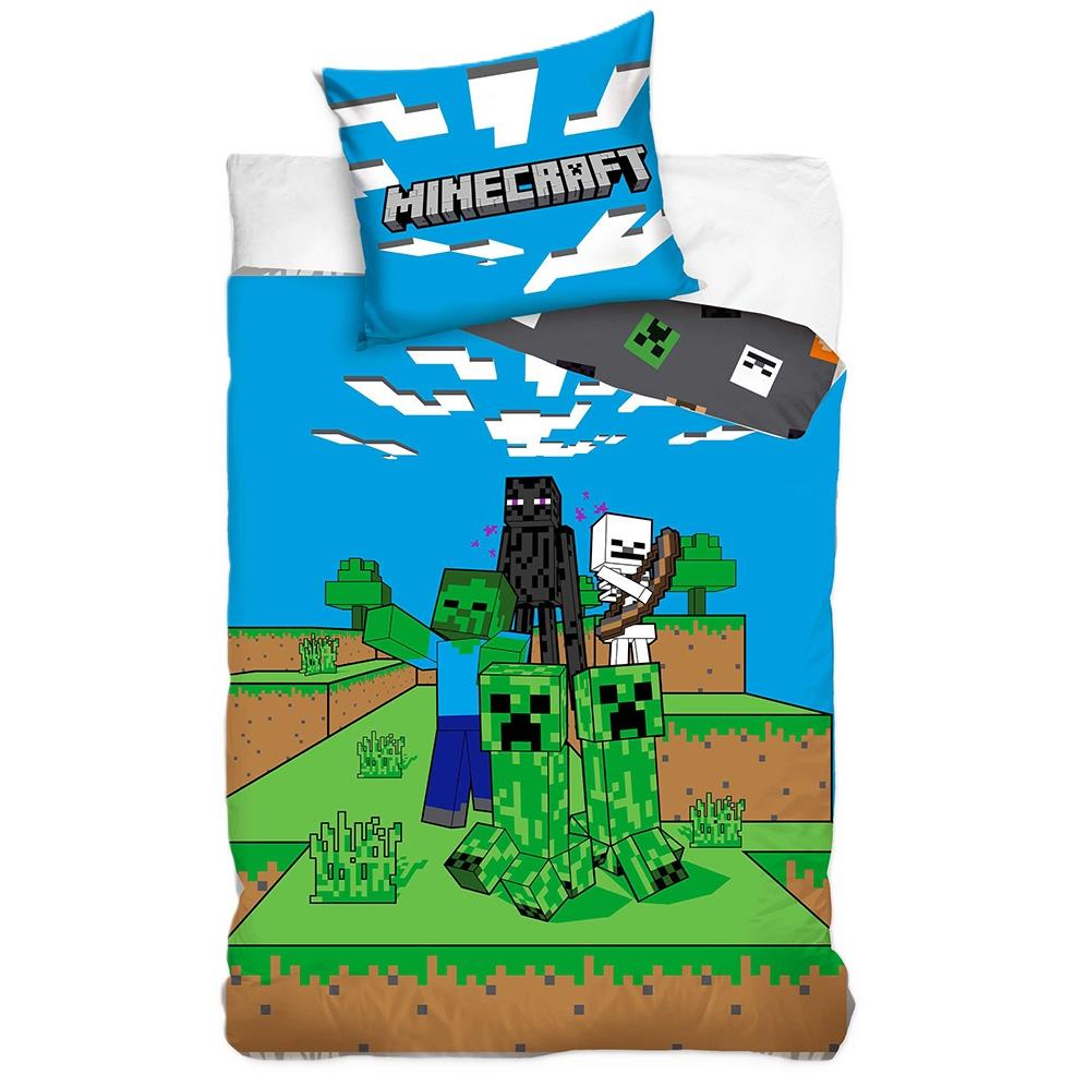 Kaptan Minecraft Mob Monsters - ágyneműhuzat gyerekeknek (579972-020)