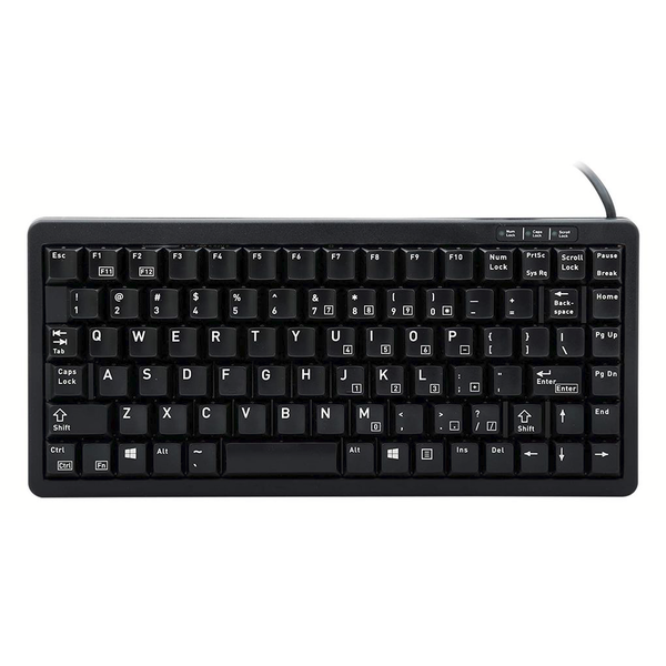 CHERRY G84-4100 tastiera Universale USB + PS/2 QWERTY Inglese UK Nero