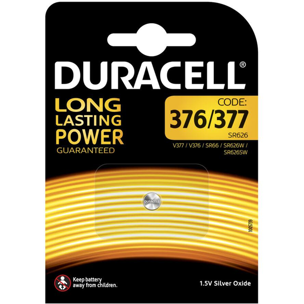 Duracell 936830 husholdningsbatteri Engangsbatteri SR66 Sølvoxid (S)