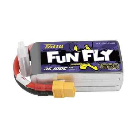 Tattu Funfly 1550mAh 11.1V 100C 3S1P akkumulátor (TAA15503S10X6)