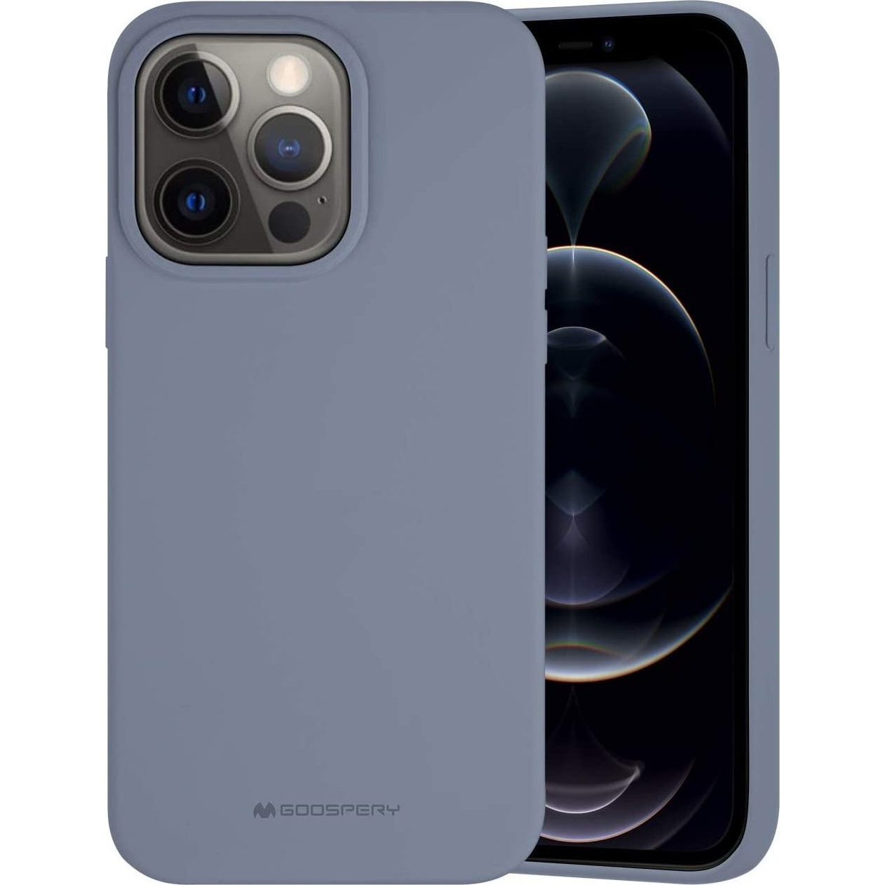 Mercury Silicone Apple iPhone 14 Pro szilikon tok, levendula (Mer007482)