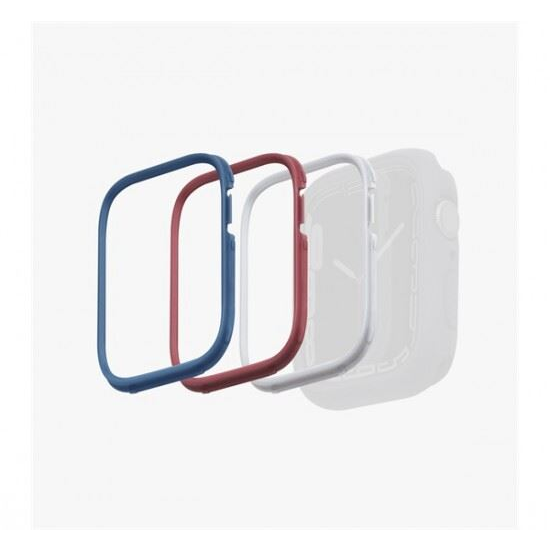 УНИКАЛНА рамка за Moduo 3in1 Apple Watch Series 4/5/6/7/8/SE 44/45mm Blue-Red-White/Blue-Red-White