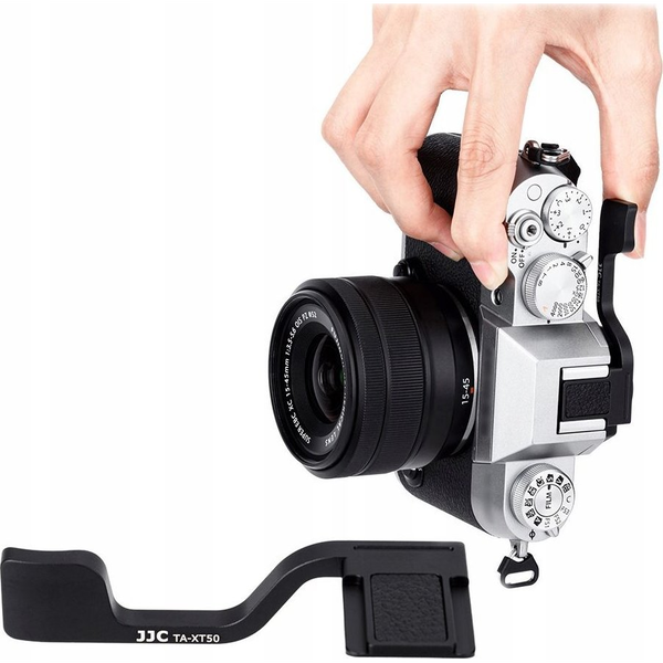 JJC TA XT50 BLACK Metal Thumbs Up Grip