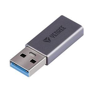 Kábel Yenkee USB - USB typ C 1 m sivý (YTC 020)