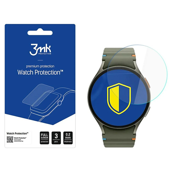 Samsung Galaxy Watch 7 44mm készülékhez 3mk Watch Protection FlexibleGlass kijelzővédő