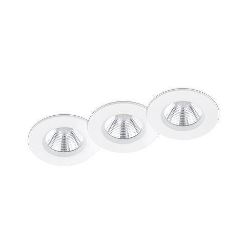 Trio 650710331 Zagros 5W 345lm 3000K süllyesztett lámpatest fehér (t650710331)