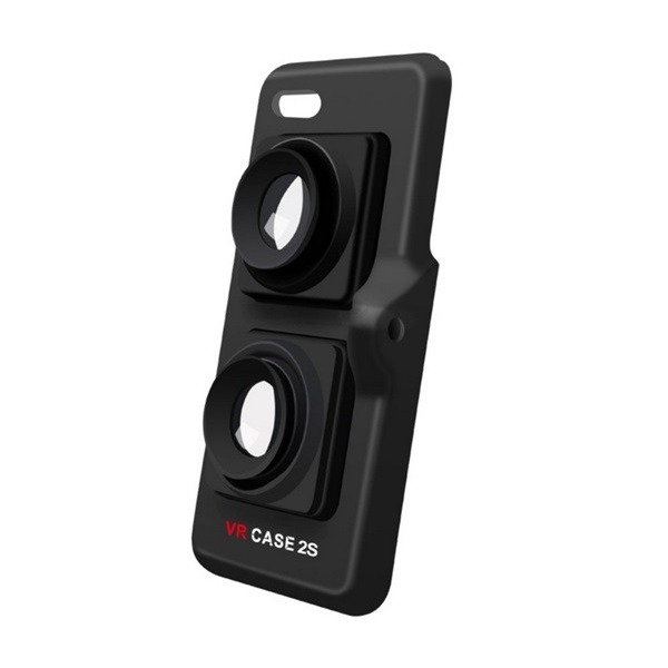 Очила за виртуална реалност (пластмасов протектор за телефон, VR 3D, за гледане на филми) ЧЕРНИ Apple iPhone 6S 4.7, Apple iPhone 6 4.7