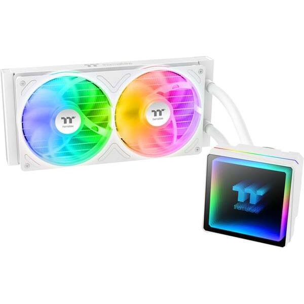 THERMALTAKE TH240 V3 ARGB Sync Snow Edition fehér
