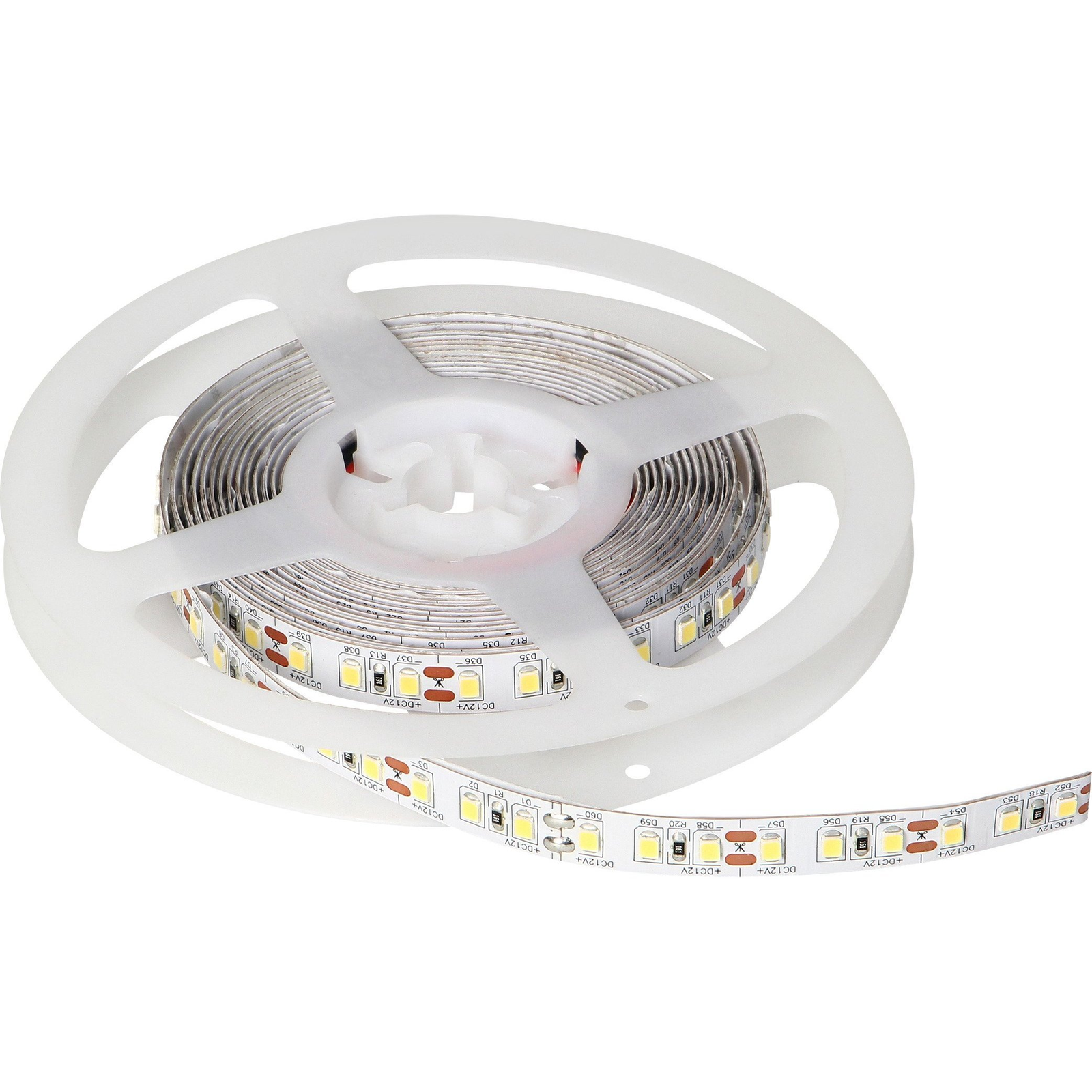 LED Világító Szalag Bútorok és Száraz Helyiségek Dekorációjához, 5 m Hosszú, 60 LED/m, 12 V-os Tápellátás, Bármilyen Fényszín Vagy Fehér Fény a Melegtől a Semlegesen át a Hidegig.