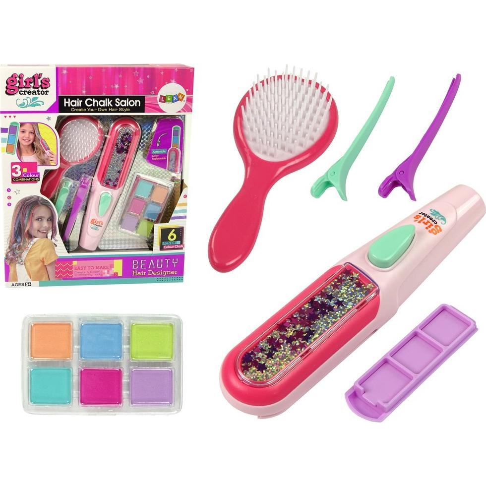 Hajfestő Készlet - Hajkiegyenesítő Szálakkal, 6 Színben (10494)