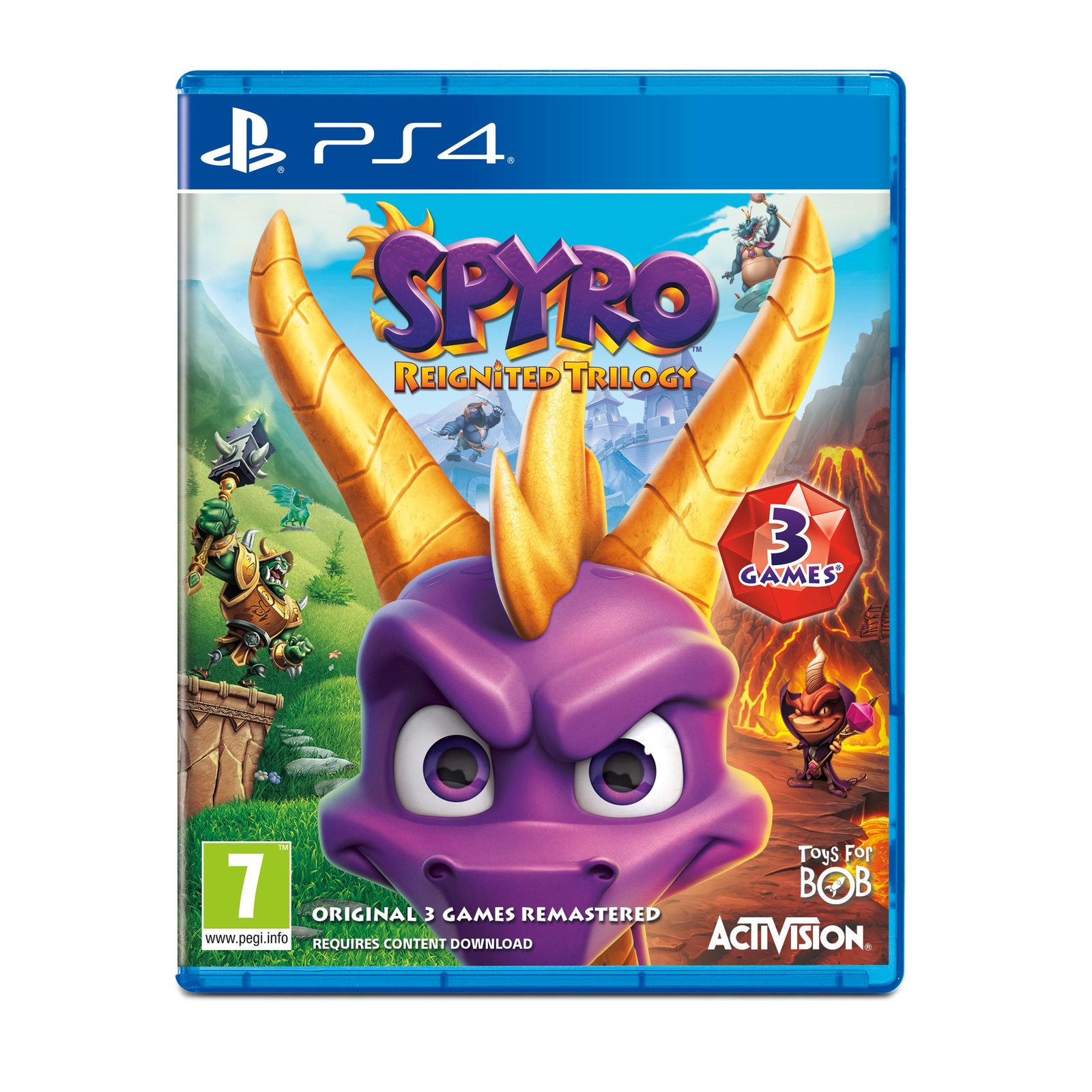 Spyro Reignited Trilogy (PS4 - Dobozos játék)